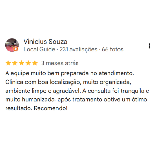 Depoimento Google Dr. Felipe Gomes